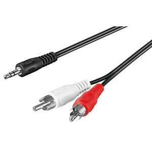 Goobay ljudkabel 3,5 mm till 2x RCA (20 meter)