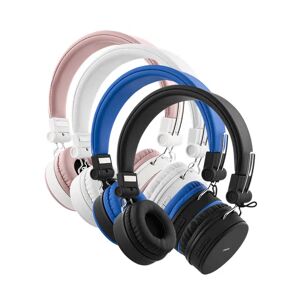 Streetz Trådlös Bluetooth-hörlur med mic i flera färger (Rosa)