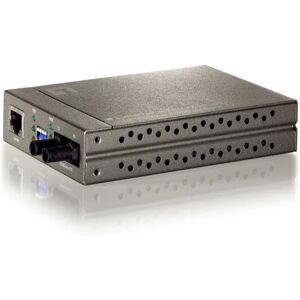 LevelOne Mediakonverter 1310 nm fiber till Ethernet 10/100BaseTX to 100FX 100mbit SC SM