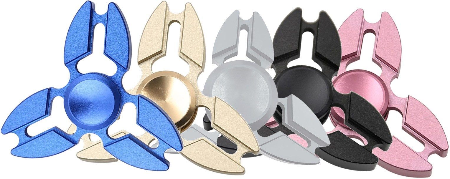 Cube Fidget Spinner aluminium (Silver) Cube Fidget Spinner aluminium (Silver)