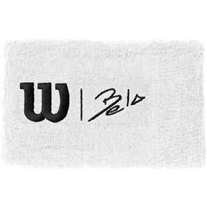 Wilson Bela Extra Wide Wristbands Unisex White