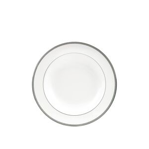 Wedgwood - Vera Wang Lace Platinum Soup Plate - Vit, Silver - Silver,Vit - Soppskålar