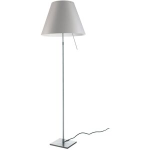 Luceplan - Costanza D13 T. Golvlampa, Aluminium, Ljusgrå - Grå - Skärmlampor