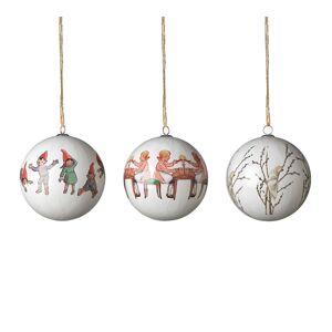 Design House - Elsa Beskow Christmas Tree Ornaments, Set Of 3, Little Willow & Co