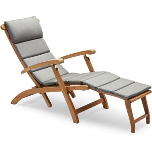 Fritz Hansen - Deck Chair Cushion, Outdoor Textile / Ash - Grå - Dynor Och Kuddar