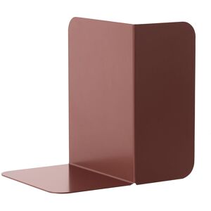 Muuto - Compile Bookend Plum - Lila - Bokstöd Och Tidningsställ