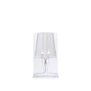 Kartell - Take Table Lamp 9050, Crystal, Incl. Led 3,6w E14 - Transparent - Bordslampor