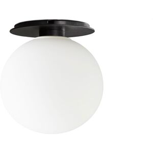 Audo Copenhagen - Tr Bulb Ceiling/wall Lamp Black, Matt Opal Bulb, Incl. Lightsource Led Cobe27, 7,2w 1800-2700k,70lm - Svart - Vägglampor