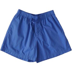 Tekla Poplin Pyjamas Shorts Royal Blue Medium