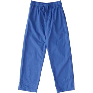 Tekla Poplin Pyjamas Pants Royal Blue Small