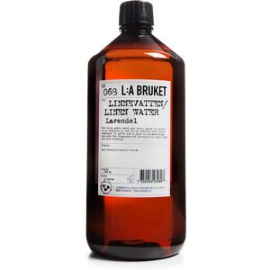 L:A Bruket - Linnevatten 1000 Ml Lavendel - Doftpinnar Och Rumsspray