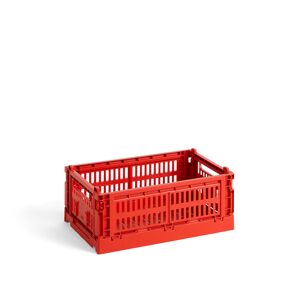 Hay - Hay Colour Crate S - Red - Röd - Korgar Och Lådor