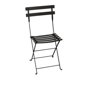 Fermob - Bistro Metal Chair - Liquorice - Svart - Balkong- Och Cafébord - Metall