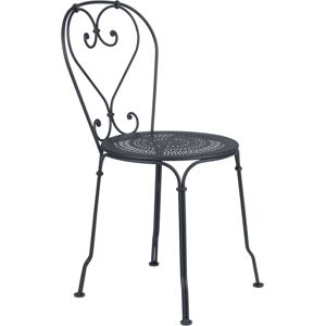 Fermob - 1900 Chair, Anthracite - Grå - Matstolar Utomhus - Metall