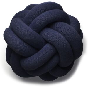 Design House - Knot Navy - Navy - Blå - Prydnadskuddar Och Kuddfodral