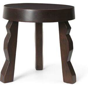 Ferm Living - Faye Stool / Dark Stained Mango - Pallar