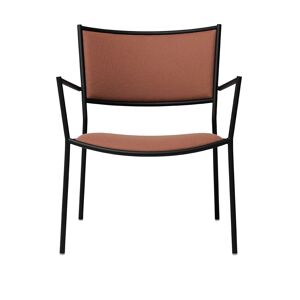 Massproductions - Jig Easy Chair, Wine Red, Fabric C+, Kvadrat - Vidar 3 0353 - Fåtöljer