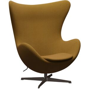 Fritz Hansen - 3316 Ägget, Re-Wool 0448 Brown Bronze - Fåtöljer - Metall/skum