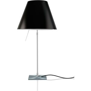 Luceplan - Costanza D13 Bordslampa, Aluminium, Svart - Svart - Bordslampor