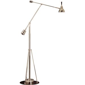 Tecnolumen - Buquet Floor Lamp Eb 27 Stl Silver - Silver - Silver - Skärmlampor