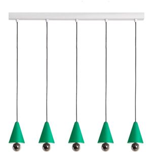 Petite Friture - Pendant System Line Plate 5 Mint Green - Green - Grön - Pendellampor