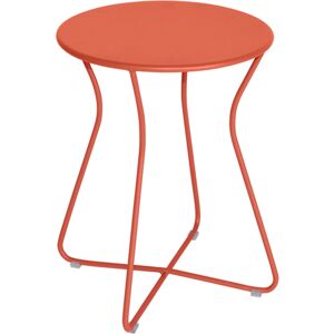 Fermob - Cocotte Stool - Capucine - Röd - Utomhuspallar Och Puffar - Metall