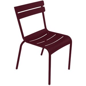 Fermob - Luxembourg Chair, Black Cherry - Röd - Balkong- Och Caféstolar - Metall