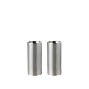 Stelton - Arne Jacobsen Salt & Pepper Set - Silver - Kvarnar