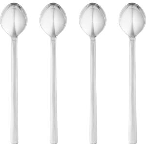 Georg Jensen - New York Caffe Latte/ice Tea Spoon - Set Of 4 - Silver - Skedar