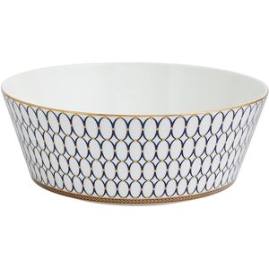 Wedgwood - Renaissance Gold Round Serving Bowl - Mönstrad - Serveringsskålar - Naturmaterial