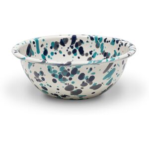 Crow Canyon - Cereal Bowl Grey / Navy / Turquoise - Grå,Blå - Djupa Tallrikar