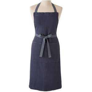 Charvet Éditions - Apron Doudou Indigo - Indigo - Blå - Förkläden