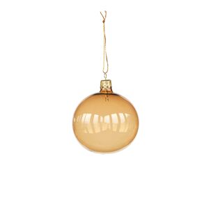 Christborn - Christmas Bauble Brass Gold - Transparent