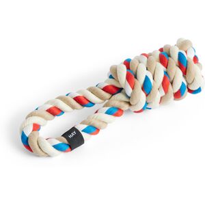 Hay - Hay Dogs Rope Toy Red, Turquoise, Off-White - Röd,Grön,Vit - Träningsredskap