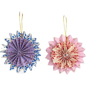 A World Of Craft - Double Star Julhänge 2-Pack, Multi