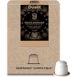 Dualit - Kaffekapslar Komposterbara 10pack Indian Monsoon, 5,2g - Kaffemaskiner Och Kaffebryggare