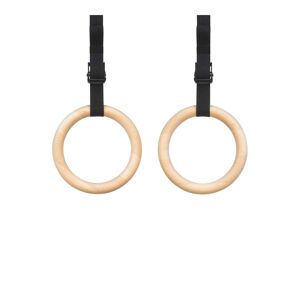 Kenko - Gym Rings - Maple - Träfärgad - Träningsredskap