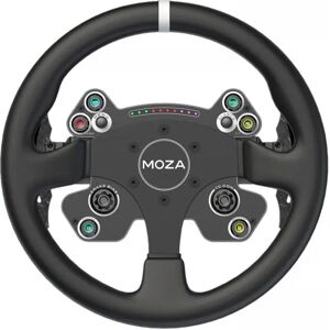 Moza Racing Cs V2p Leather Steering Wheel - 33cm Ratt För Racing