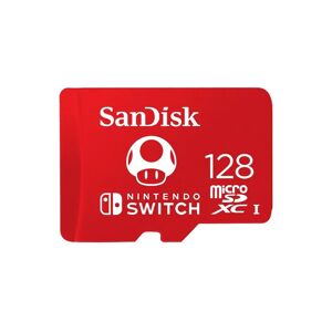 Sandisk Microsdxc Minneskort För Nintendo Switch - 128gb