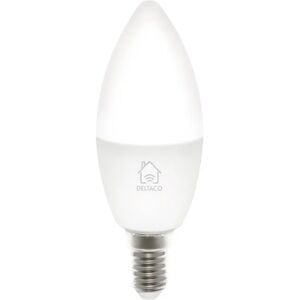 Deltaco Smart Home Led-Lampa E14 Wifi 5w, Dimbar