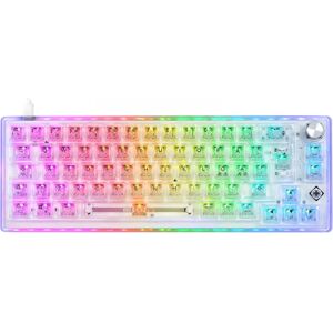 Deltaco Gaming Dk460 Rgb 65% Hotswap Mekaniskt Tangentbord [Ktt Red]