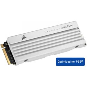 Corsair Mp600 Pro Lpx Pcie Gen4 X4 Nvme M.2 Ssd För Ps5/pc - 4tb - Vit