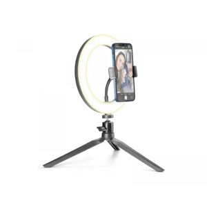 Cellularline Selfie Ring Tripod 8″ - Ring Light - Led Selfie Lampa