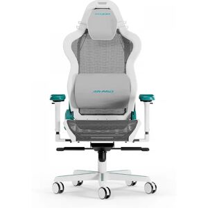 Dxracer Air L Vit & Cyan Mesh