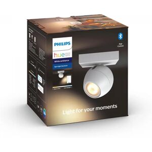 Philips Hue Buckram Singel Spot + Dimmer Switch - Vit