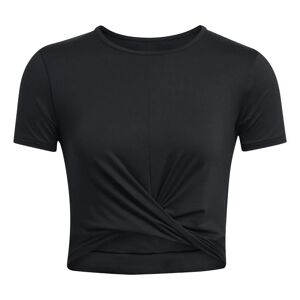 Under Armour Motion Crossover Crop Short Sleeve Dam, Black, S