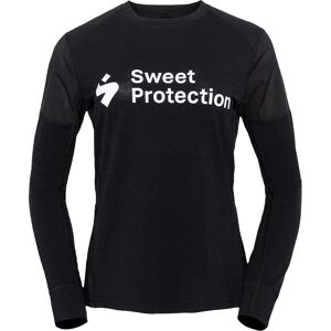 Sweet Protection Hunter Merino Hybrid LS Jersey Dam, Black, M Sweet Protection Hunter Merino Hybrid LS Jersey Dam, Black, M