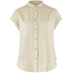 Fjällräven Övik Hemp Shirt SS Dam, XL, Chalk White Fjällräven Övik Hemp Shirt SS Dam, XL, Chalk White