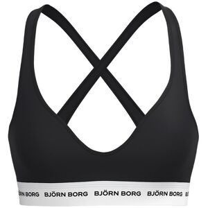 Björn Borg Logo Bralette Dam, L, BLACK BEAUTY Björn Borg Logo Bralette Dam, L, BLACK BEAUTY