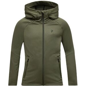 Peak Performance Rider Essentials Zip Hood Jr, 140, PINE NEEDLE/PINE NEEDLE/ Peak Performance Rider Essentials Zip Hood Jr, 140, PINE NEEDLE/PINE NEEDLE/